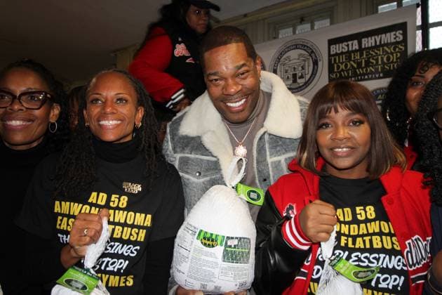 Busta Rhymes bei Wohltätigkeitsevent in New York