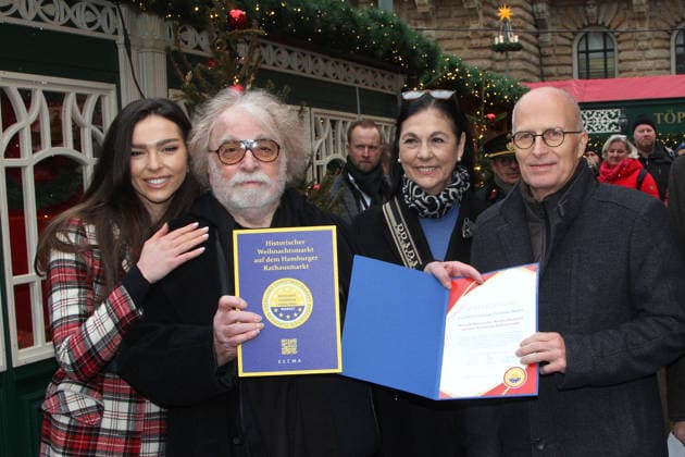 Eröffnung Weihnachtsmarkt in Hamburg