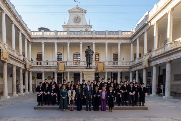 König Felipe bei Eröffnung des Universitätsjahres in Valencia