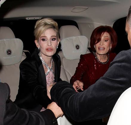 Sharon und Kelly Osbourne in London