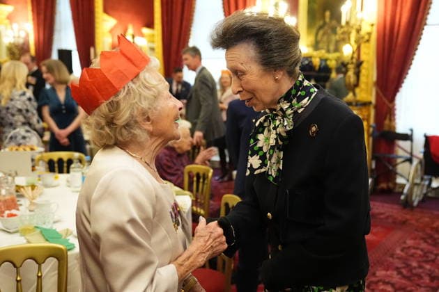 Royals, Prinzessin Anne empfängt Not Forgotten Association im St James s Palace in London