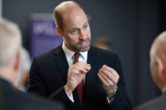 Royals, Prinz William besucht Halbleiterhersteller SPTS in Newport, Wales