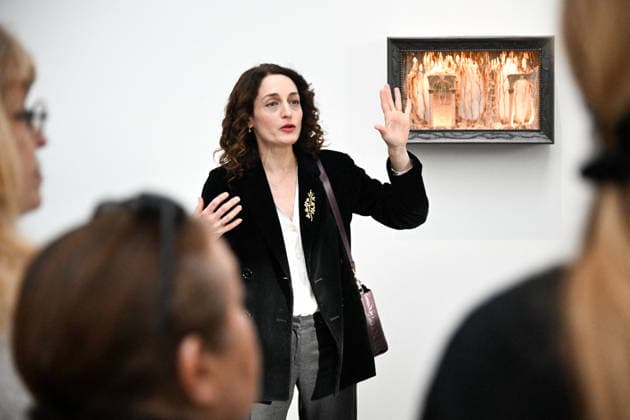 Frankreich, Eva Jospin und Claire Tabouret Ausstellung in Paris