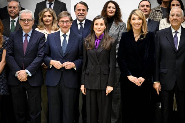Spanien, Königin Letizia leitet Sitzung der FAD Youth Stiftung in Madrid