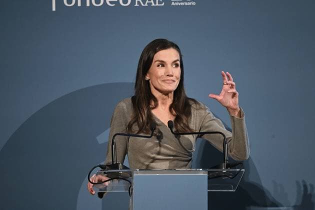 Königin Letizia von Spanien besucht Stiftung in Madrid