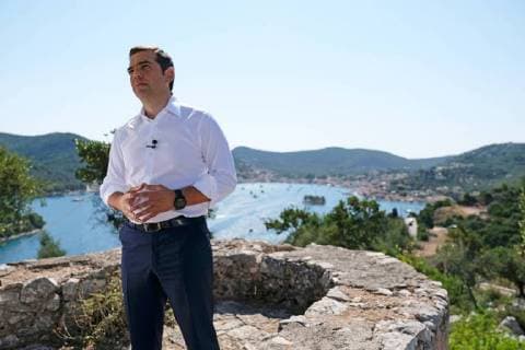 Alexis Tsipras kündigt die Gründung einer neuen Partei an, Archivbilder