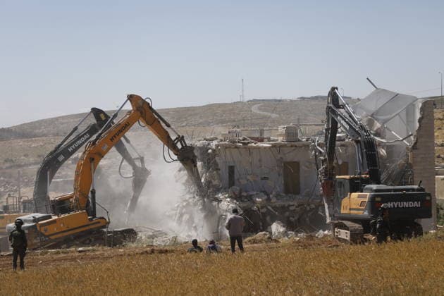 Nahostkonflikt, Westjordanland, Abriss palästinensischer Häuser in Hebron