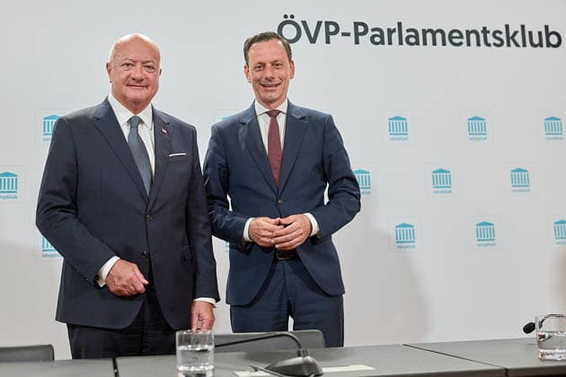 Österreich, ÖVP stellt neuen Klubobmann Ernst Gödl in Wien vor