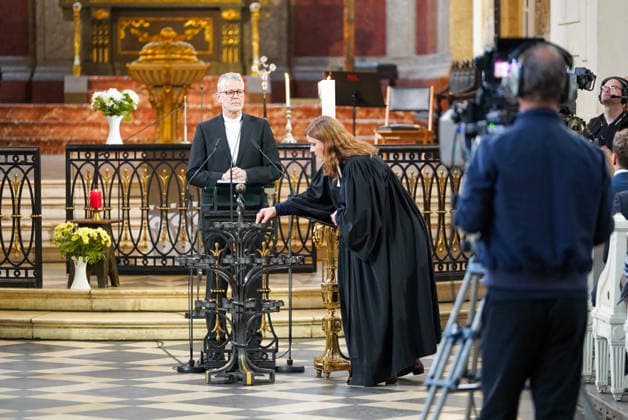 Sachsen, Trauergottesdienst für die Opfer der mutmaßlichen Amokfahrt in Leipzig