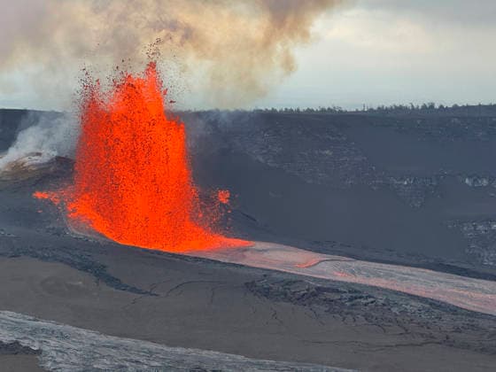 USA, Vulkan Kilauea auf Hawaii aktiv