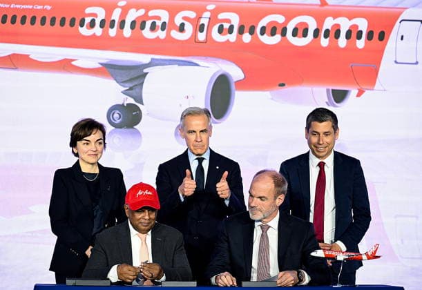 Kanada, AirAsia bestellt 150 Airbus A220 im Airbus-Werk in Mirabel