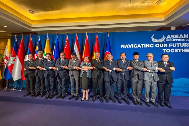 Asean-Gipfel in Cebu, Treffen der Außenminister