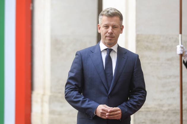 Rom, Besuch von Peter Magyar