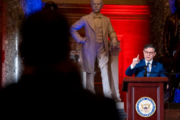 USA, Feier zum 75. National Day of Prayer im Kapitol in Washington
