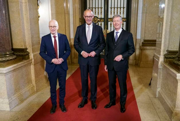 Hamburg, Übersee-Tag mit Friedrich Merz und Peter Tschentscher