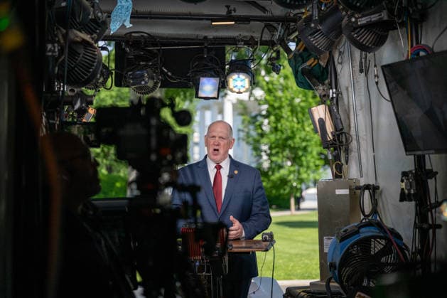 USA, Tom Homan Pressekonferenz in Washington DC