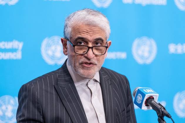 UNO in New York, Amir Saeid Iravani Pressekonferenz