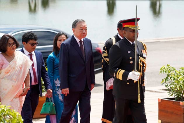 Sri Lanka, To Lam zu Besuch in Colombo