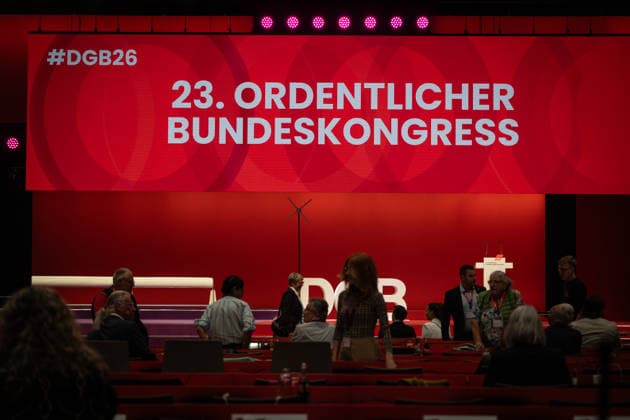Berlin, Bundeskongress des Deutschen Gewerkschaftsbundes DGB