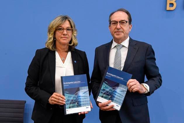 Berlin, BPK, Vorstellung des BKA Bundeslagebildes Cybercrime 2025 mit Alexander Dobrindt