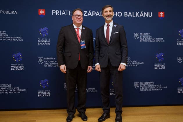 Slowakei, Ministertreffen der Friends of the Western Balkans in Bratislava