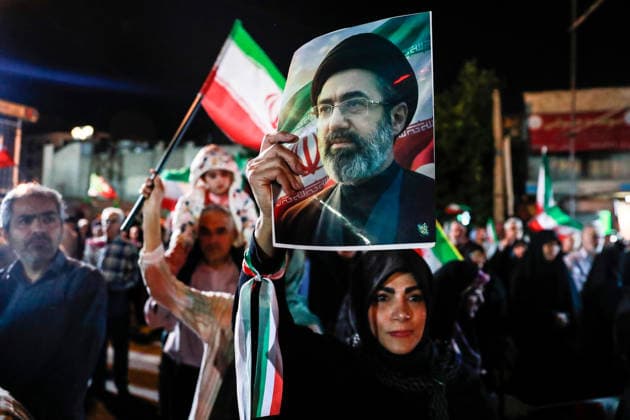 Iran, Pro-Regierungs-Kundgebung in Teheran
