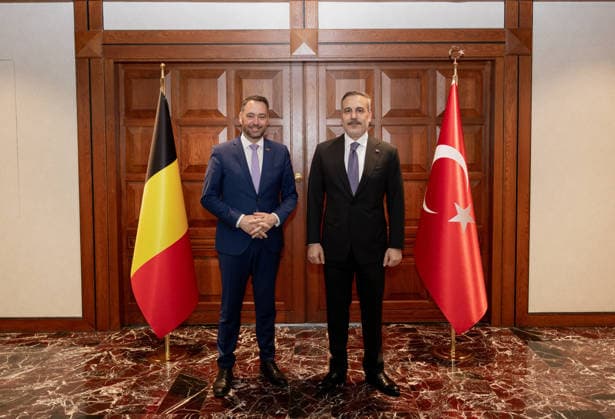 Türkei, Hakan Fidan tifft Maxime Prevot in Ankara