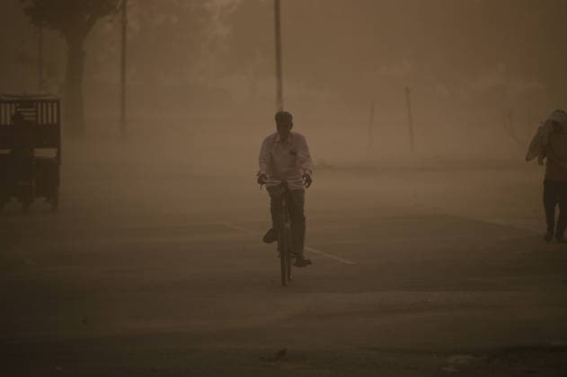 Indien, Sandsturm in Uttar Pradesh
