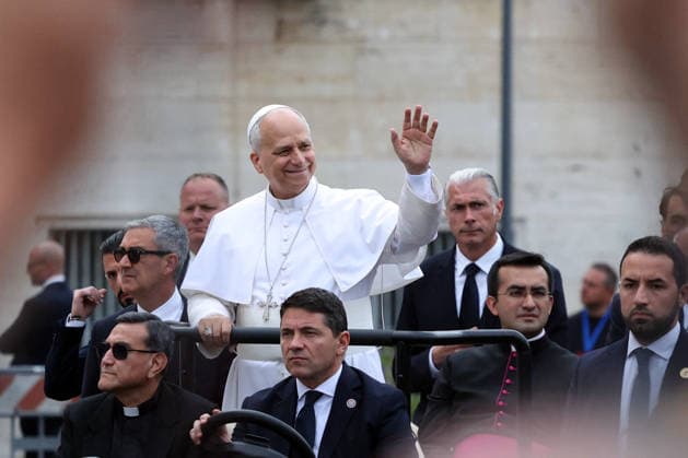 Rom, Papst Leo besucht Sapienza Universität
