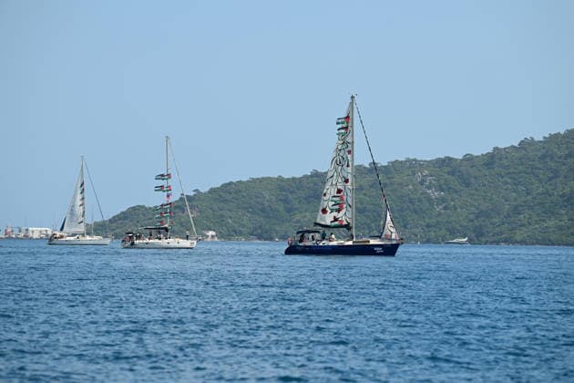 Türkei, Global Sumud Flotilla startet von Marmaris Richtung Gaza