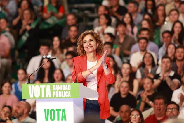 Spanien, Wahlkampfabschluss der PSOE in Sevilla