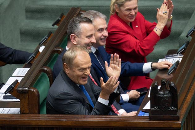Polen, Parlamentssitzung in Warschau