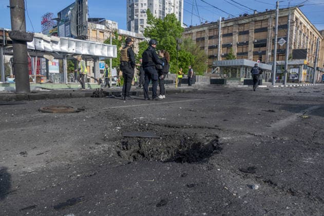 Ukraine, Eindrücke nach Angriff auf Charkiw