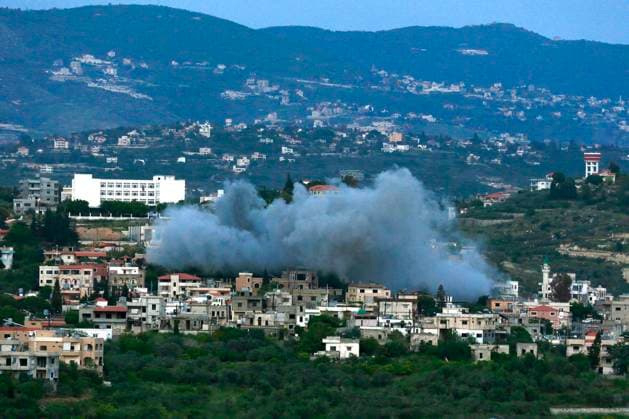 Nahostkonflikt, Libanon, Israelischer Luftangriff auf Bnaafoul