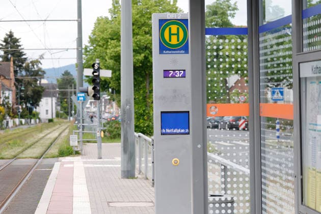 Hessen, Streik im öffentlichen Nahverkehr in Darmstadt