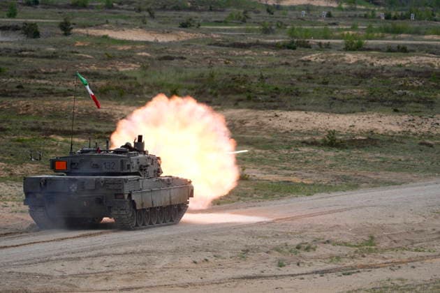 Lettland, Nato-Militärübung in Adazi