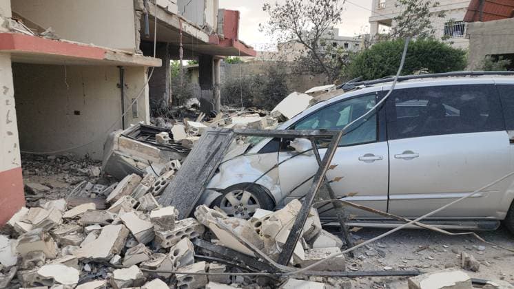 Nahostkonflikt, Libanon, Israelischer Luftangriff auf Baalbek