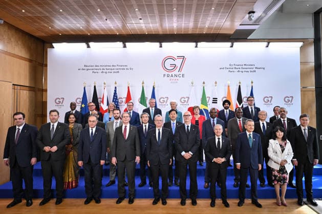 Paris, Treffen der G7-Finanzminister und Notenbankchefs