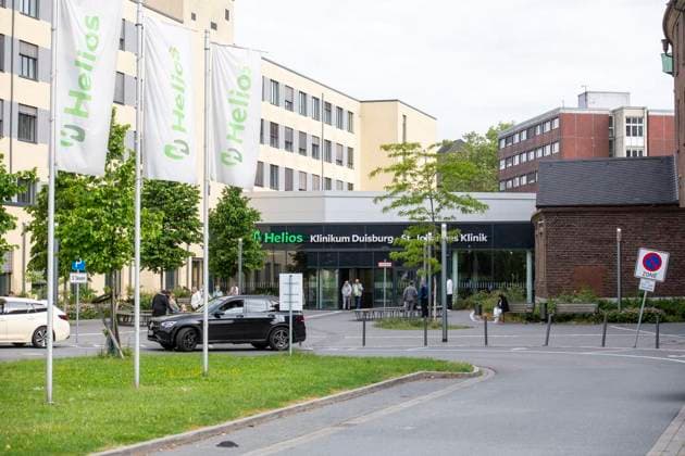 NRW, Baby aus Helios-Klinikum Hamborn entführt