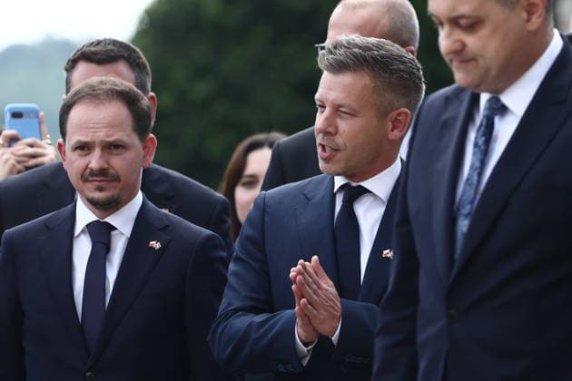Polen, Peter Magyar zu Besuch in Krakau