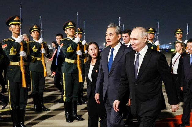 China, Staatsbesuch von Wladimir Putin