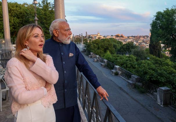 Italien, Besuch von Narendra Modi in Rom