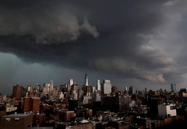 USA, Unwetter über New York