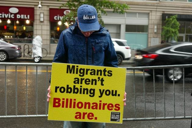 USA, Protest gegen ICE in New York