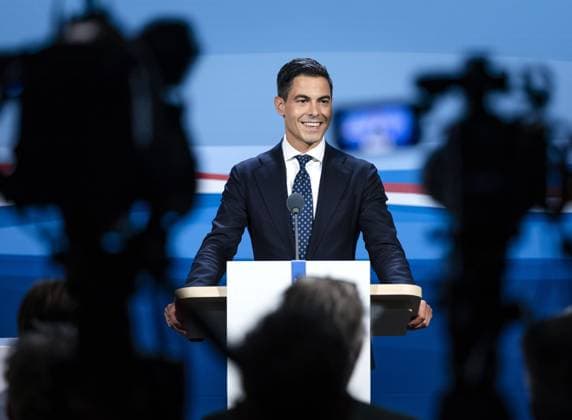 Niederlande, Rob Jetten Pressekonferenz in Den Haag