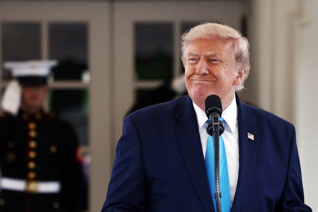 USA, Trump stellt Programm für schnellen Einstieg von Veteranen in den Lkw-Beruf in Washington vor