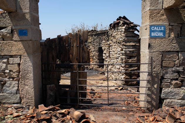 Spanien, Waldbrände in Kastilien und Leon