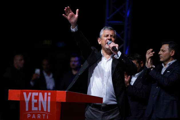 Türkei, Protest gegen die Inhaftierung von Ekrem Imamoglu in Istanbul