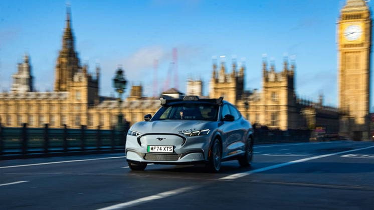 Uber und Wayve starten Robotaxi-Dienst in London, Archivbilder