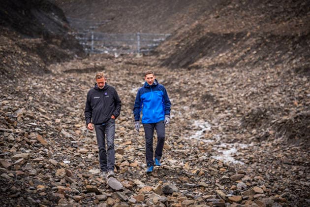 Norwegen, Umweltminister Andreas Bjelland Eriksen besucht Spitzbergen